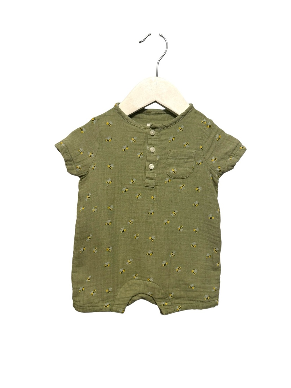 ⭐️ 5/$30 Gap Kids Muslin Romper size 0-3M